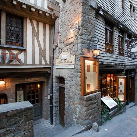 מלון Mont-Saint-Michel Le Mouton Blanc מראה חיצוני תמונה